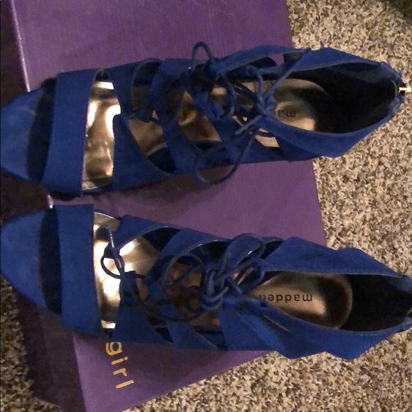 Madden Girl Shoes - Blue madden girl size 8.5